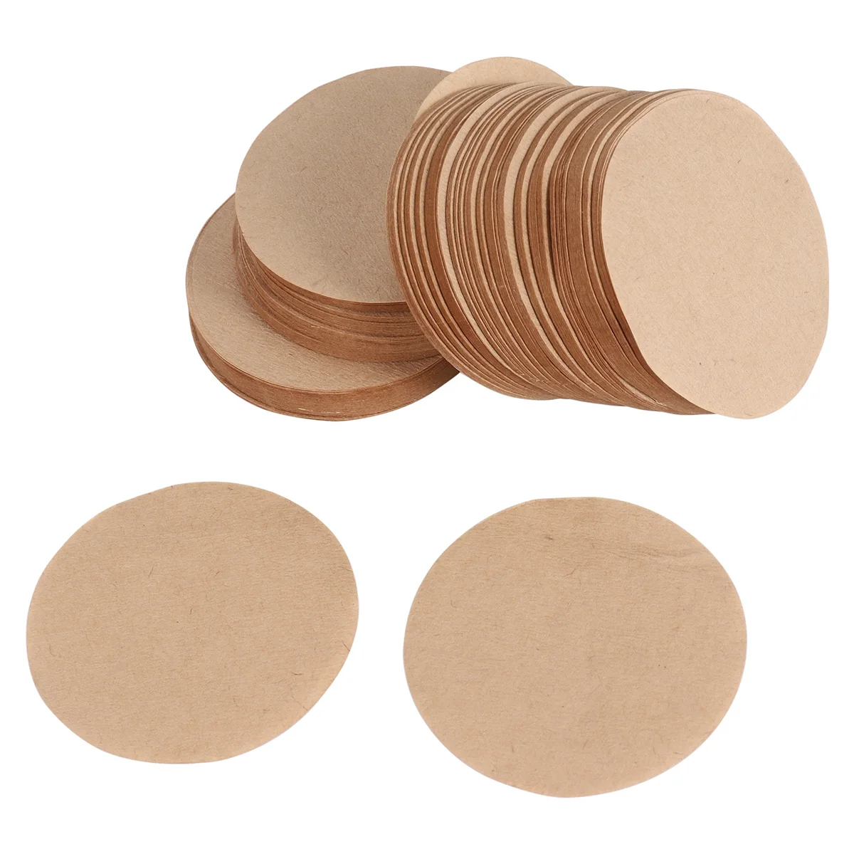 T35C 350 Pcs Replacement Paper Filters Round Coffee Maker Filters Disposable for Coffee and Espresso Makers