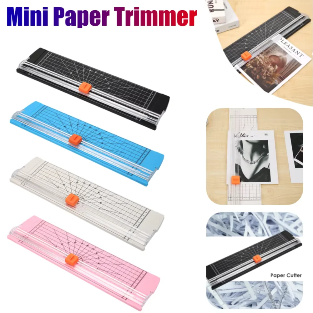 A4/A5 Paper Cutter Mini Trimmer Paper Cutting Machine for Card Photo Laminated Paper Scrapbook Home Office Art Crafts Tools