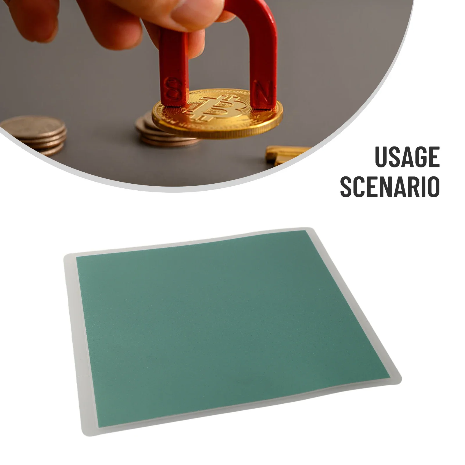 المجال المغناطيسي المشاهد 60-152 مللي متر عرض فيلم بطاقة غشاء المغناطيس كاشف نمط عرض الإشعاع الكهرومغناطيسي