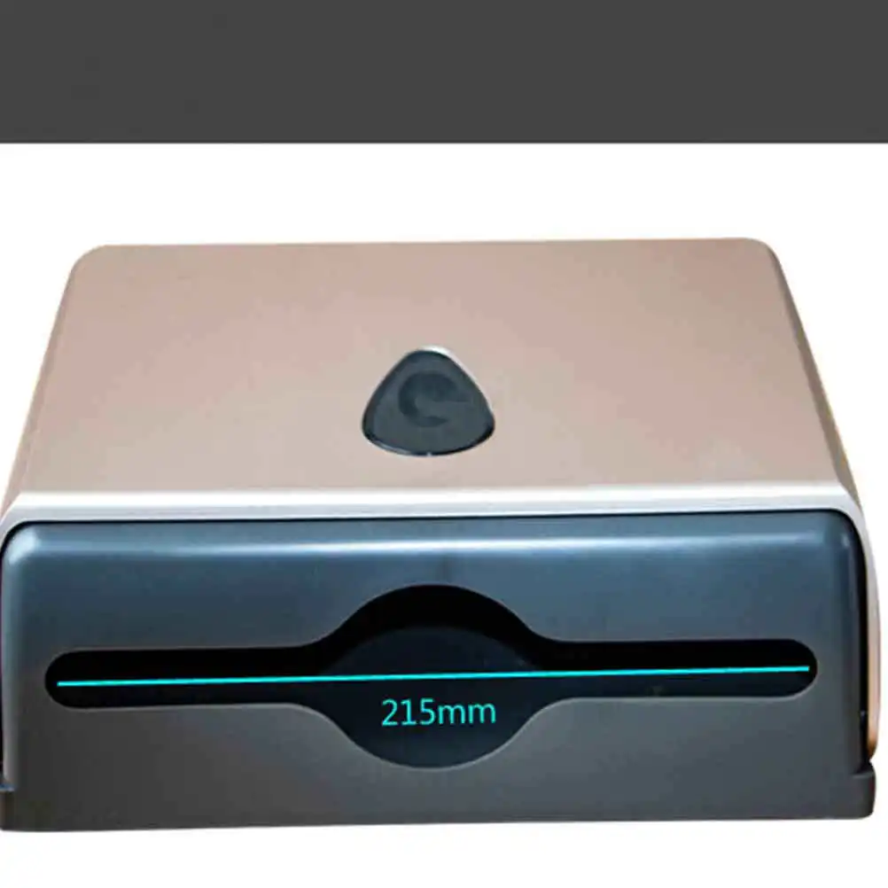 Vintage-Style Plastic Tissue Box with Golden Finish – Decorative Napkin Holder for Bathroom, Bedroom, Living Room, Office