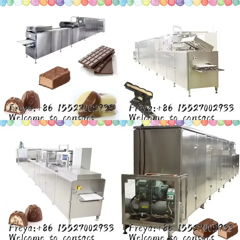 Hot Sale Big Capacity Servo Motor Controlled Full Automatic Chocolate Bar Making Machine Chocolate Depositor Machine