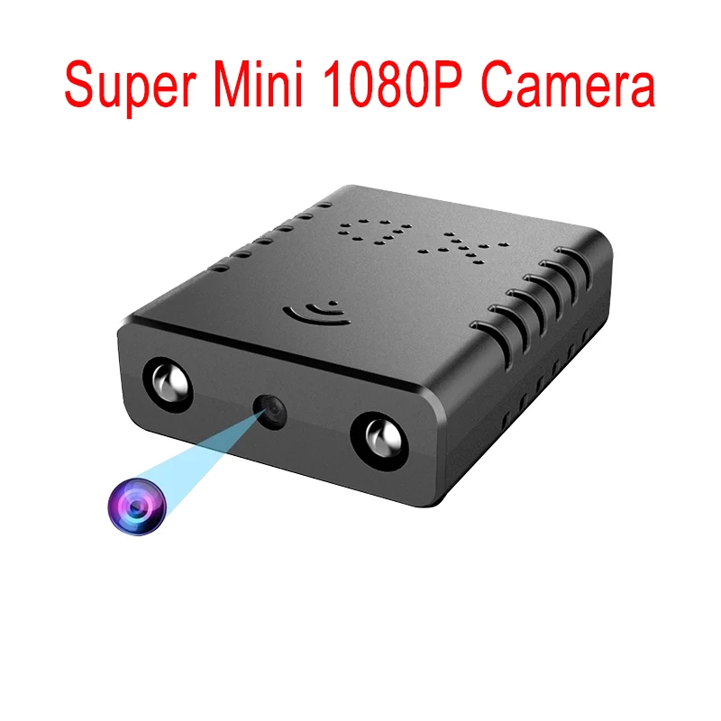 Mini HD WiFi Covert Nanny Cam Wireless Indoor Smart Security Surveillance Camera