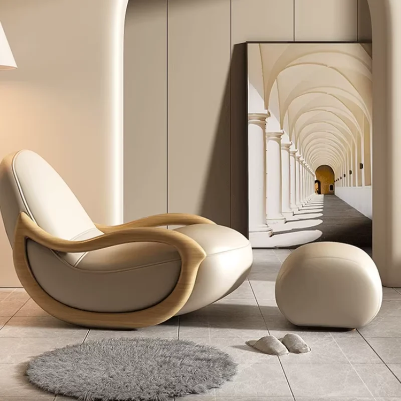 

White Comfort Living Room Chairs Large Nordic Ergonomic Modern Living Room Chairs Arm Designer Fauteuils De Salon Furniture Home