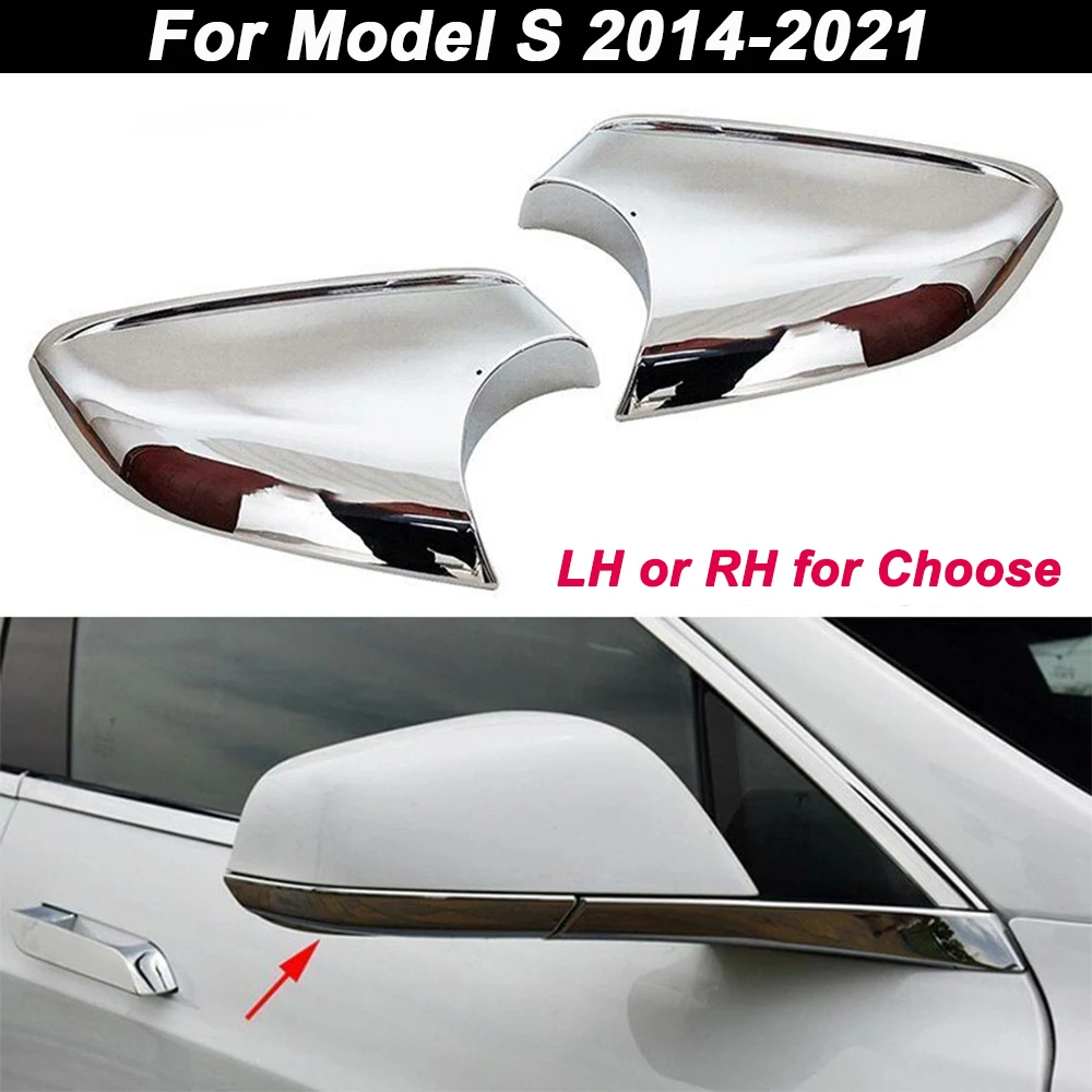 

High Quality For Model S 2014 - 2021 Car Left Right Mirror Bottom Lower Holder Cover OE 2148.3005 2148.3006 21483005 21483006