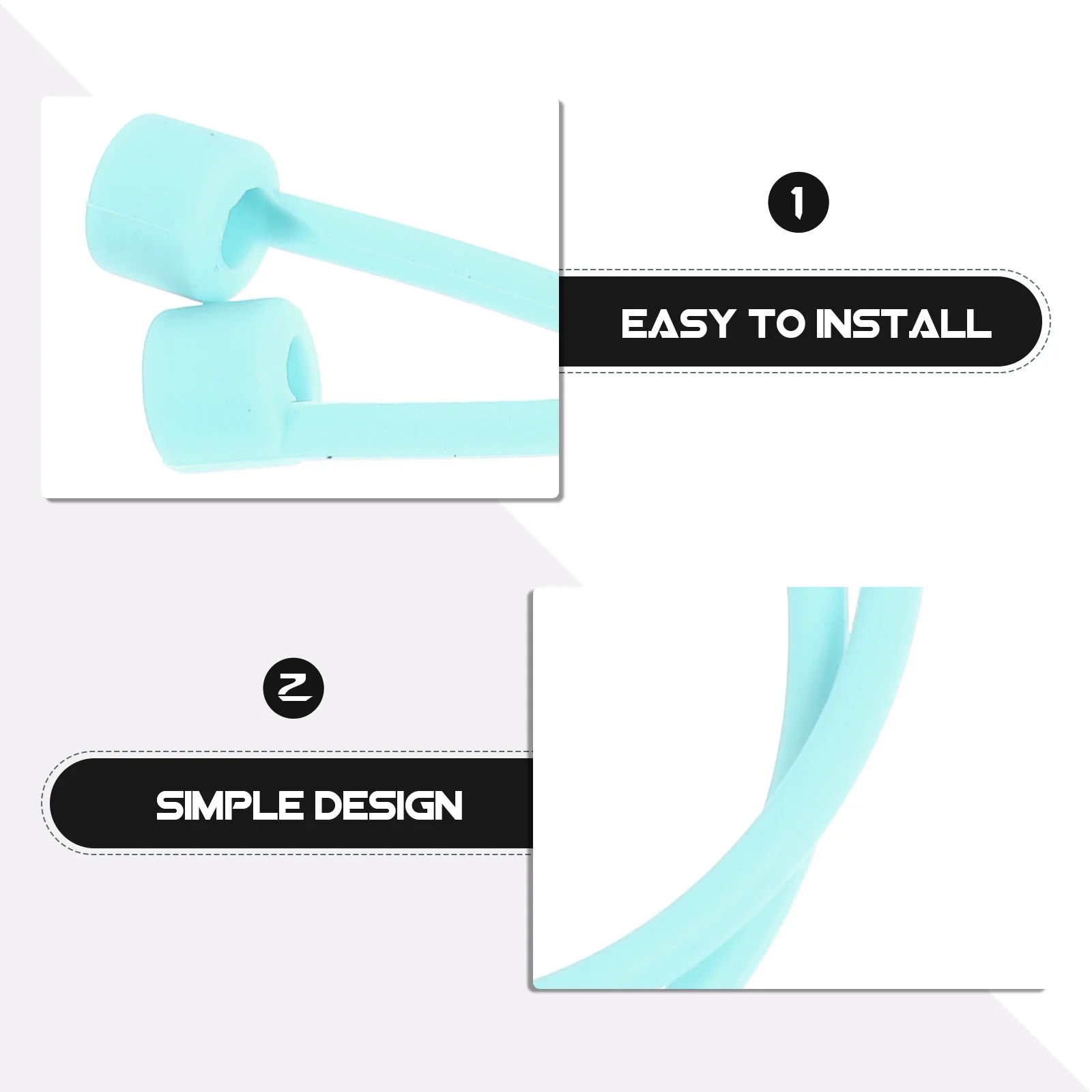 سماعة الرأس الحبل سماعات الرأس اللاسلكية تخزين الأذن برعم نصائح ياربود حالات استبدال حقيبة هلام السيليكا حزام العمل