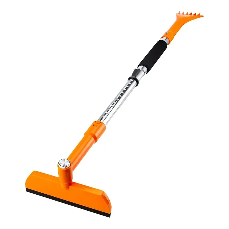 

A11M-для лобового стекла автомобиля, щетка для снега и скребок для льда, 49,2 дюйма, выдвижная конструкция с поворотной головкой щетки, подходящая для автогрузовика