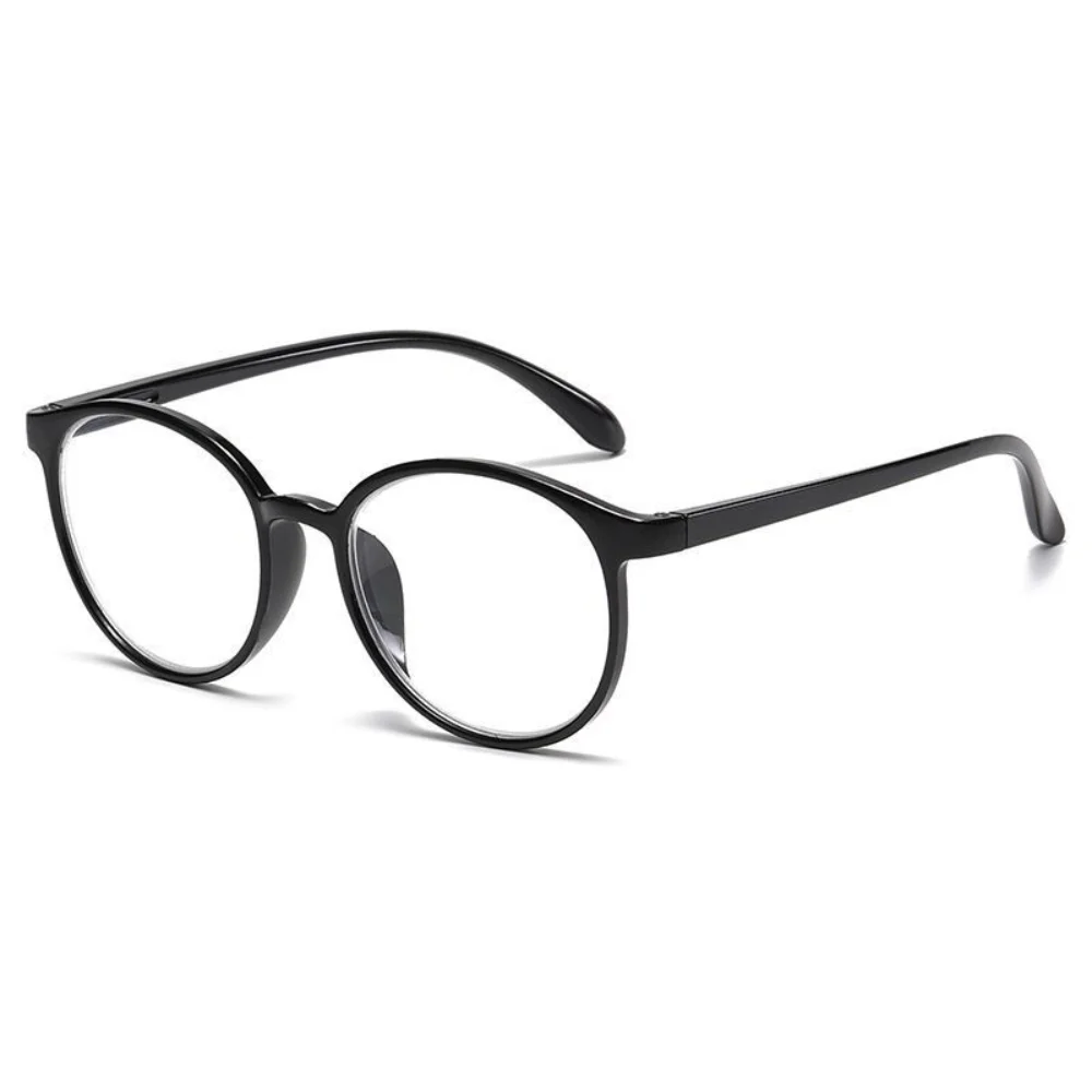 Retro Round Frame Anti-blue Light Glasses Women Men Ultra-light Computer Blocking Glasses TR-90 Lens Leg Optical Spectacle