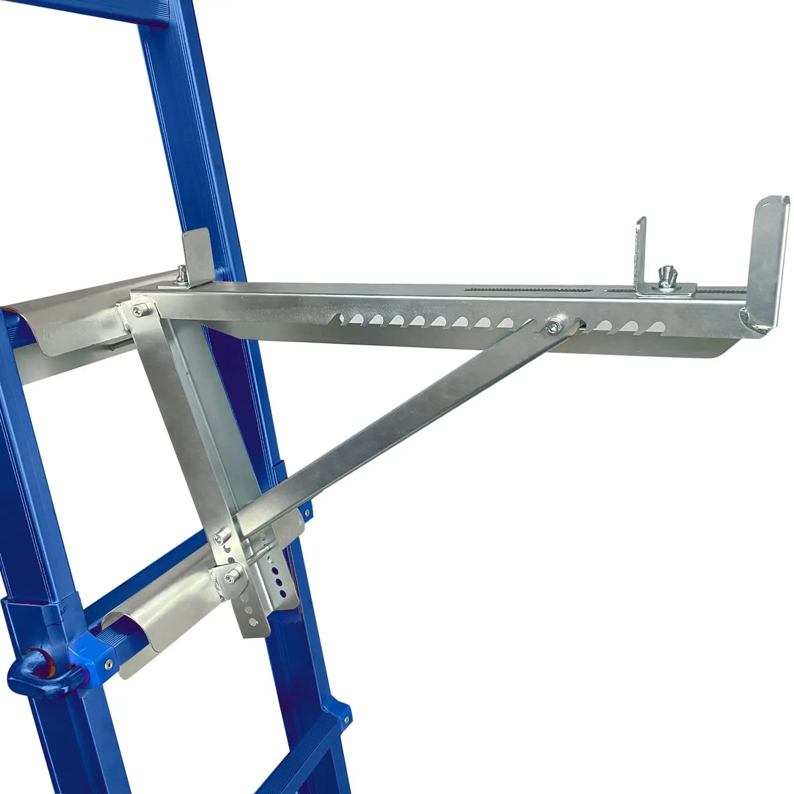 Carga de alta resistência Rolamento Escada, Tripé, Bracket Jacks, adequado para plataformas de até 20 "de largura, 2pcs