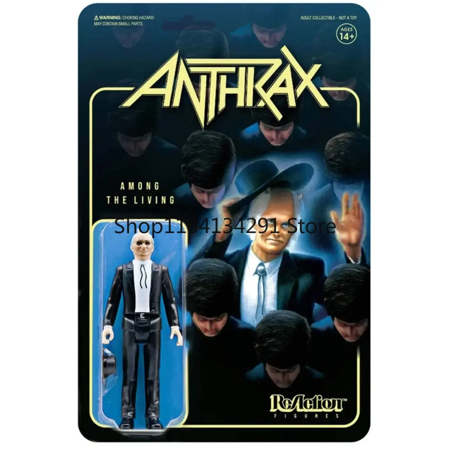 

Super7 Anthrax Preacher Among The Living Walking Dude Фигурка Коллекционные фигурки Классическая модель персонажа из фильма