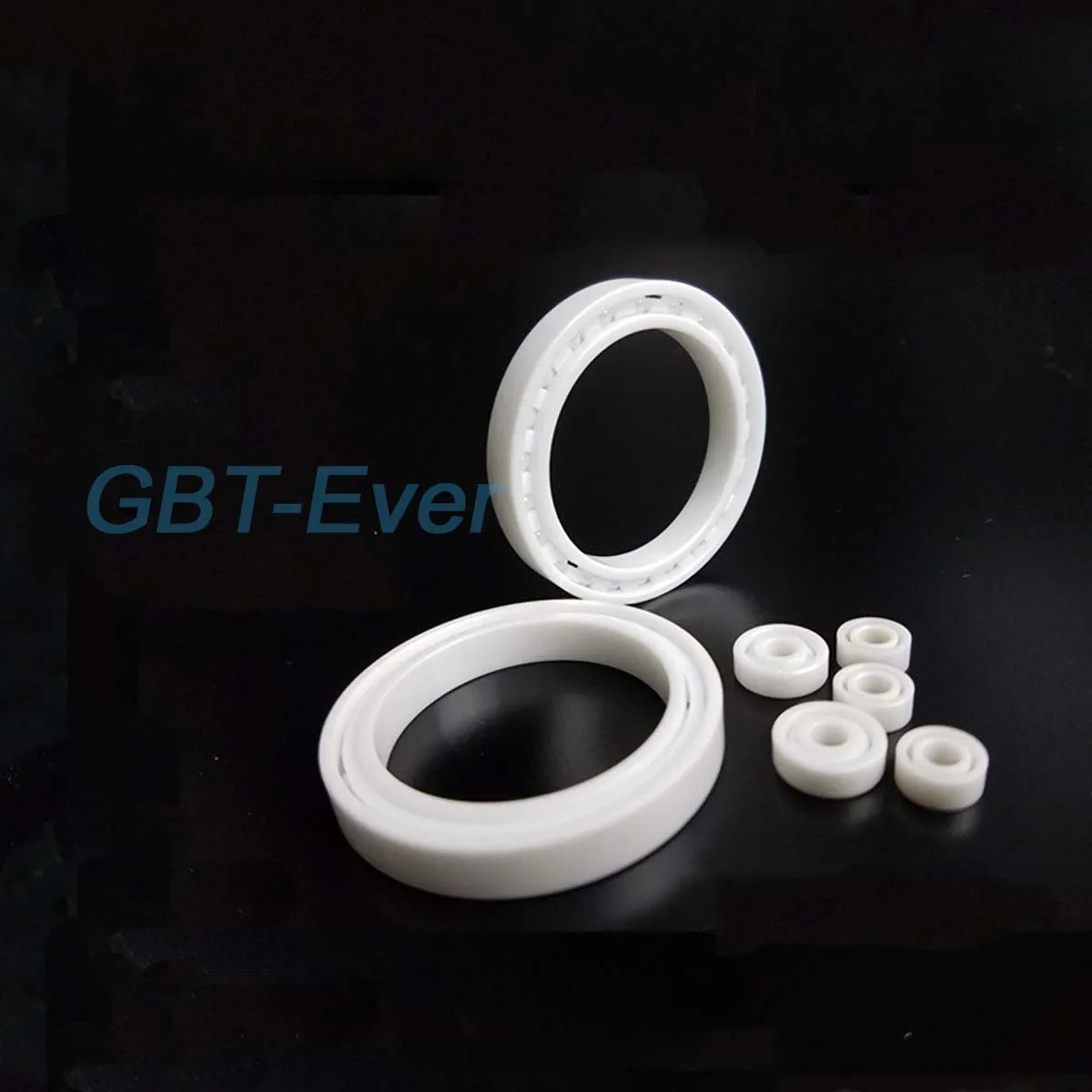 1Pcs Full Ceramic Bearing 603 604 605 606 607 608 609 697 698 699 ZrO2 Ball Bearing Zirconia Oxide Bearing Ceramic Ball Bearings