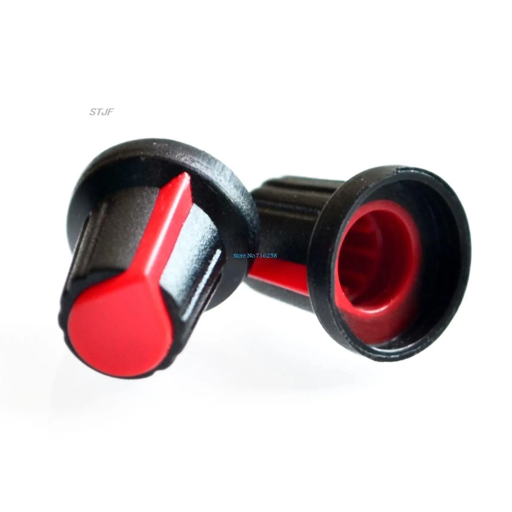 10Pcs High quality plastic potentiometers knobs Knob for single double potentiometers