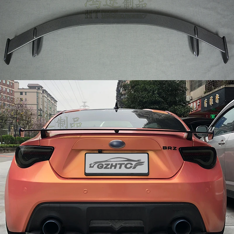 

Для Toyota GT86 Subaru BRZ Scion FR-S углеродное волокно авто задний спойлер багажника крыло 2012-2017 STI Style