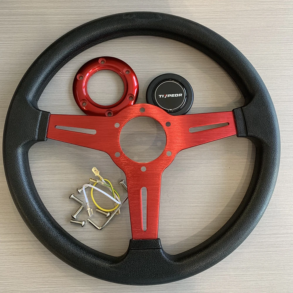 TIYPEOR factory wholesale PU cheap steering wheel 13 inch wheel