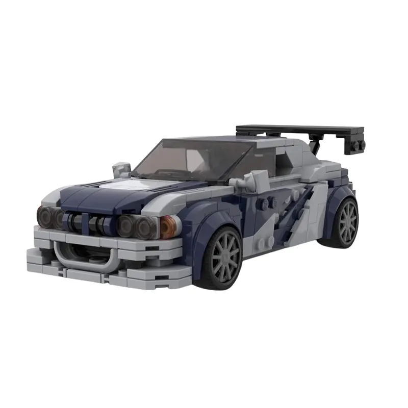 Bricklink Technical Car City Speed Champions M3 E30 E36 E46 GTR 635CSi 850CSi Vehicles Sets Building Blocks Toys Children Gift