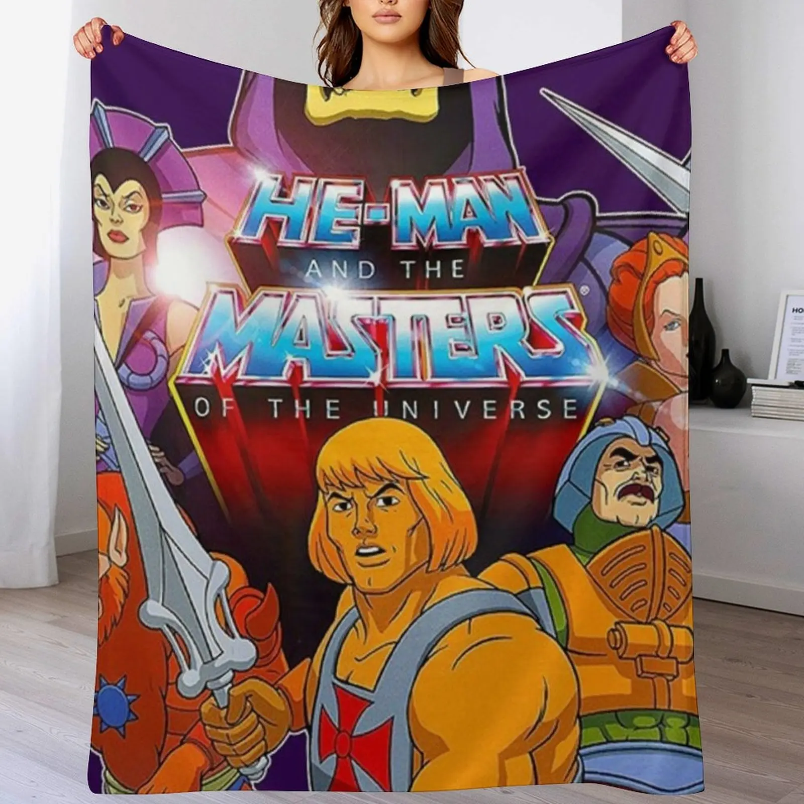 He-Man poster Throw Blanket Luxury Designer christmas decoration Blankets