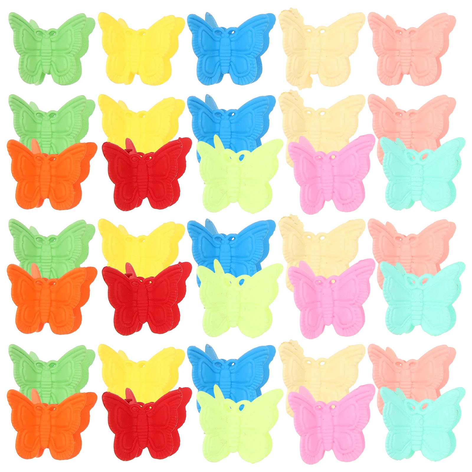 

30pcs Claw Clips Butterflies Barrettes For Women Durable Stylish Wedding Party Use Small Hair Clips For Thin Thick Hair