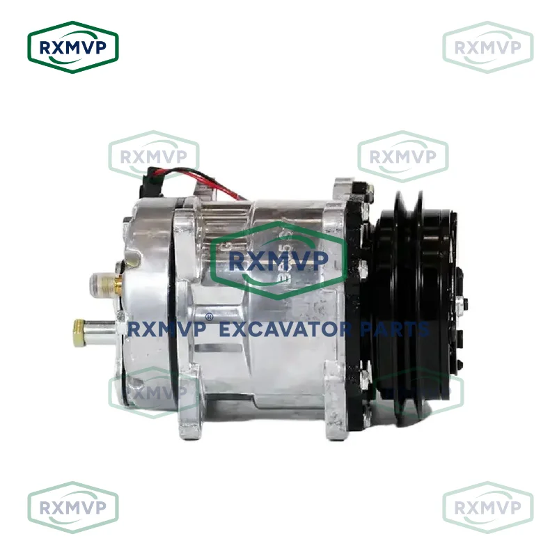 E305 ST550708 5H09 A1 125MM 12V R134a Car AC Compressors Suitable for Construction Machinery Excavator Parts