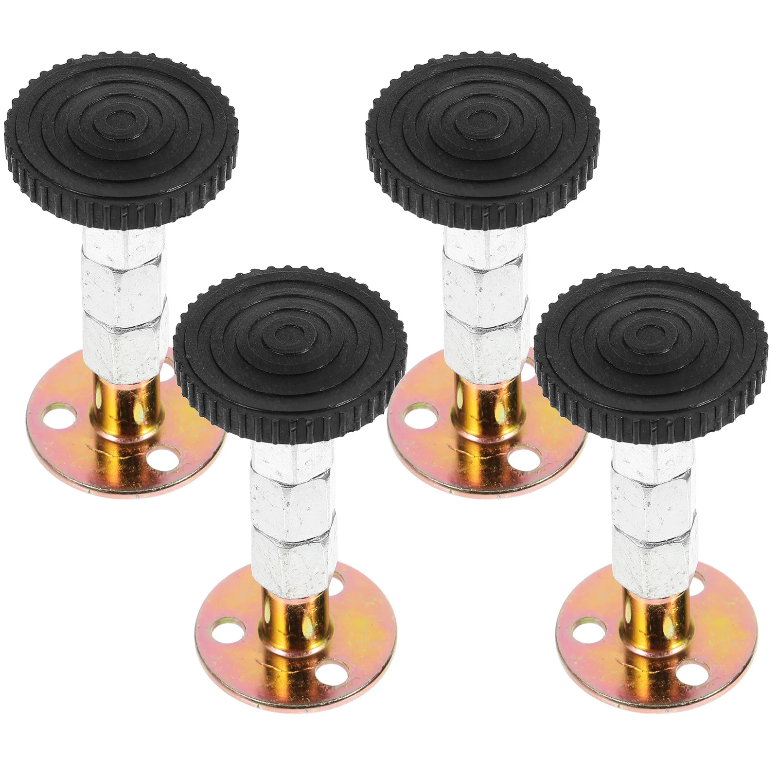 4 قطعة سدادة السرير إطار سرير قابل للتعديل دعم اللوح الأمامي استقرار المضادة للتصادم الحد من الضوضاء فاصل الجدار فاصل الجدار