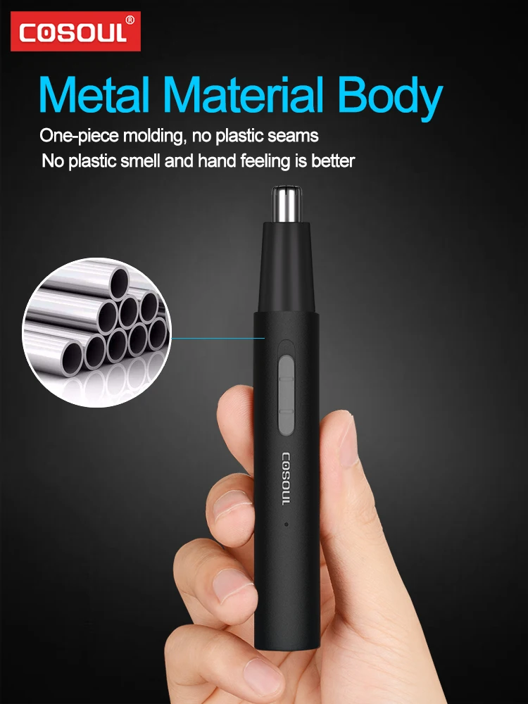 Nose Hair Trimmer Electric Rechargeable Nose Trimmer Men Shaver Razor Women Nose Hair Cutter Ear Trimmer Waterproof