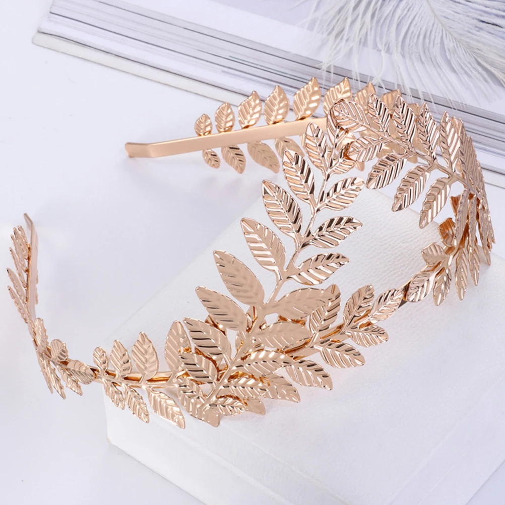 

3Pcs Crown Hair Hoops Leaves Design Elegant Wedding Headdress Party Hair Accessories Fashion Headband Wedding Hairband
