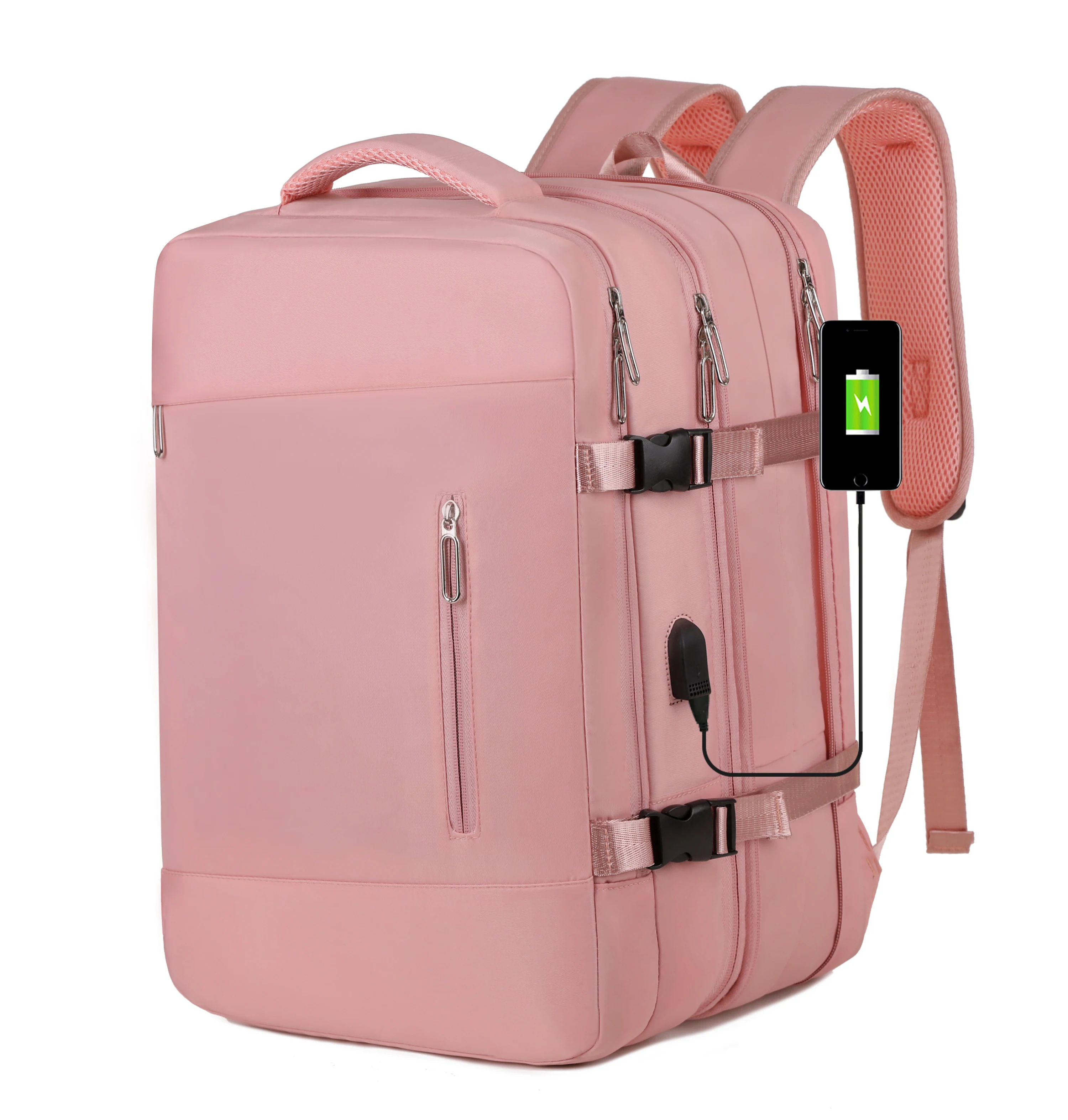 

15.6inch Travel Backpack for Women Carry On Luggage Travel Bag with USB Charging Port Laptop Backpack for Man