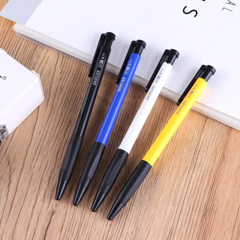0.7mm Retractable Ballpoint Pen Colorful Simply Press The Ballpoint Pen
