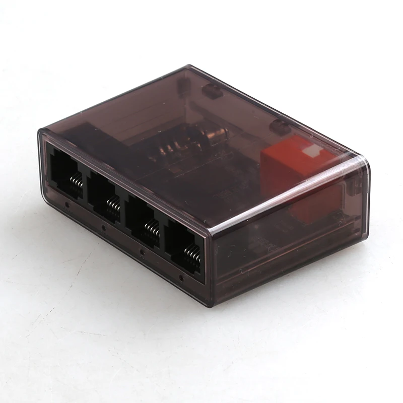 10 個 5 ポート 10/100/1000Mbps アンマネージド イーサネット スイッチ 1G ネットワーク ケーブル スプリッター ミニ イーサネット ハブ オートネゴシエーション RJ45