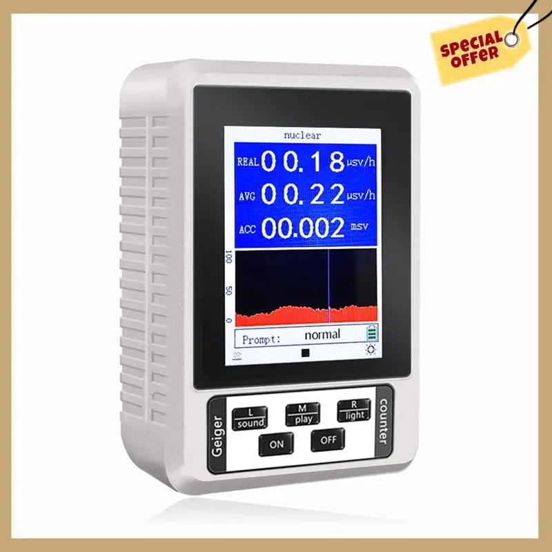 Detector de radiação nuclear contador geiger pessoal BR-9B XR-1 dosímetro detector de mármore beta gama-WMAN