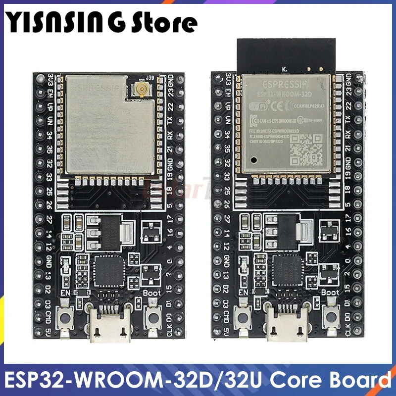 ESP32-DevKitC Core Board ESP32 development board ESP32-WROOM-32D ESP32-WROOM-32U WIFI Bluetooth-compatible IoT NodeMCU-32