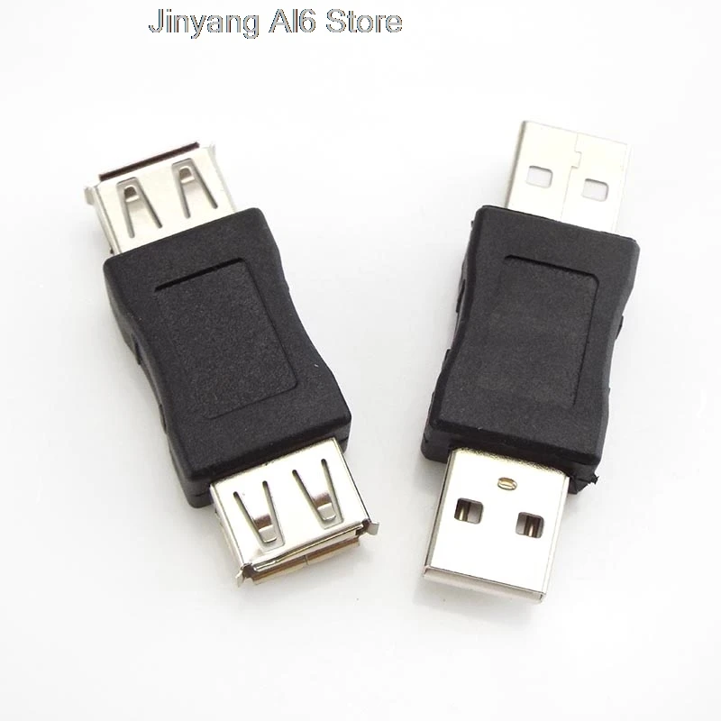 USB 2,0 Typ A Buchse Auf Buchse Koppler Adapter USB Stecker Stecker Auf Stecker Verlängerung Kabel Mini Wechsler Konverter Für PC Laptop
