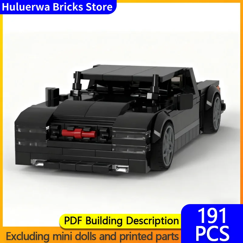 

Модель скоростного гоночного автомобиля MOC, строительные кирпичи 454 SS, высокопроизводительный пикап, модульная технология, детские праздничные подарки, игрушки