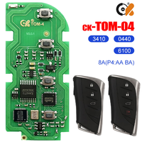 CK TOM Series TOM-O-04 Universal Car Smart PCB 3/4 Buttons 8A Auto Remote Circuit Board 3410 0440 6100 For Lexus ES LC LS RX