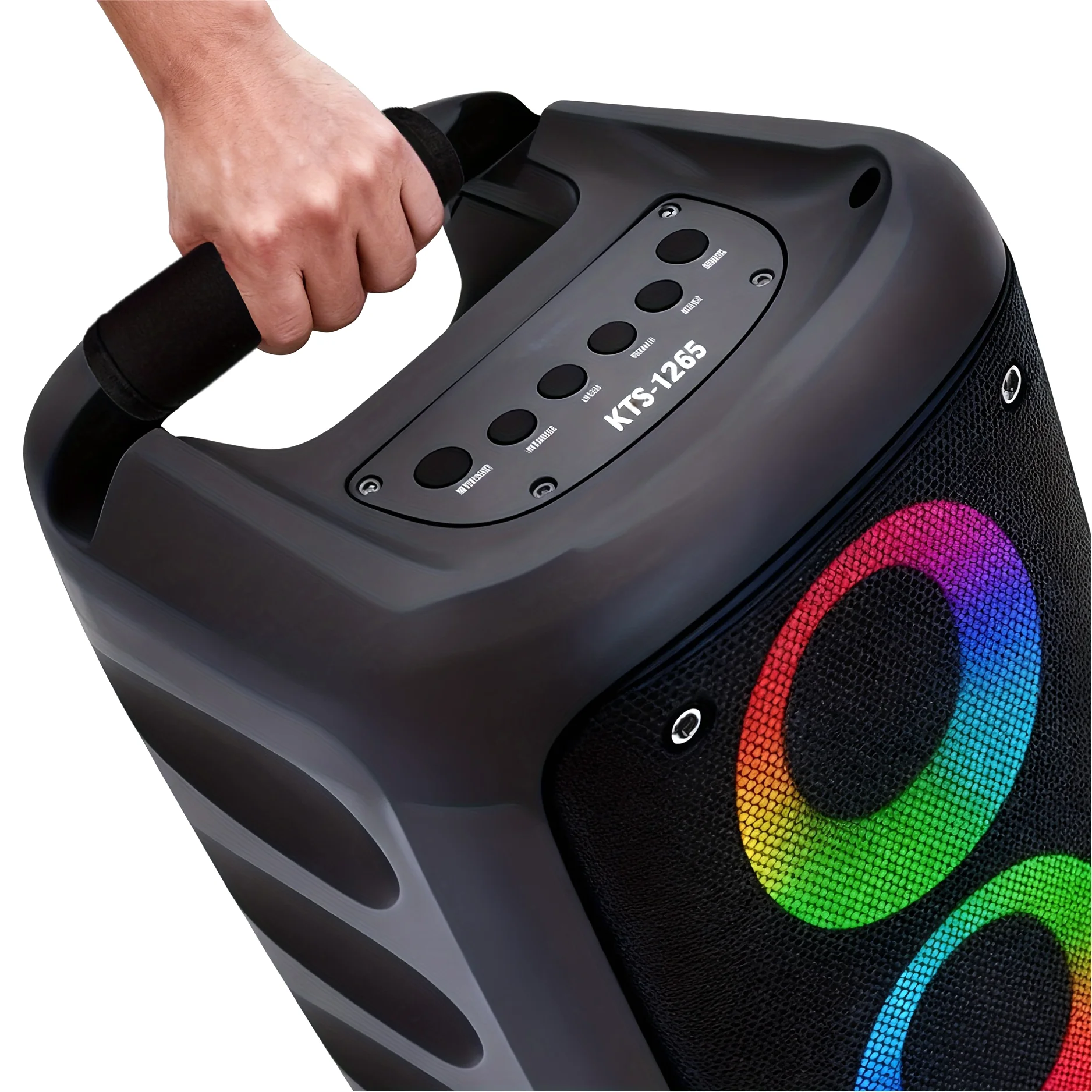 Handle Protection Cover Non-slip Wear-resistant handle Neoprene Material Luggage Compartment Grip for Speaker Hand-guard image 3