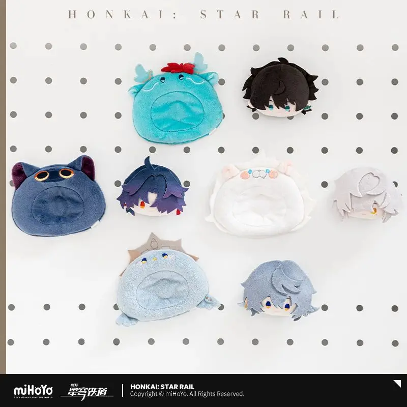 

miHoYo Official Game Honkai Star Rail Q-version Series Plush Badge DanHeng Sunday Blade Anime Prop Brooch Cosplay Halloween Gift