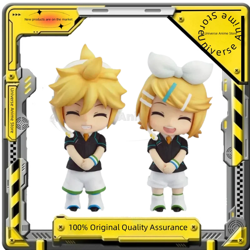

【Spot Goods】Original 340 Kagamine Rin 341 Kagamine Len VOCALOID Family Mart 2013 Ver PVC Action Figure Anime Model Toys