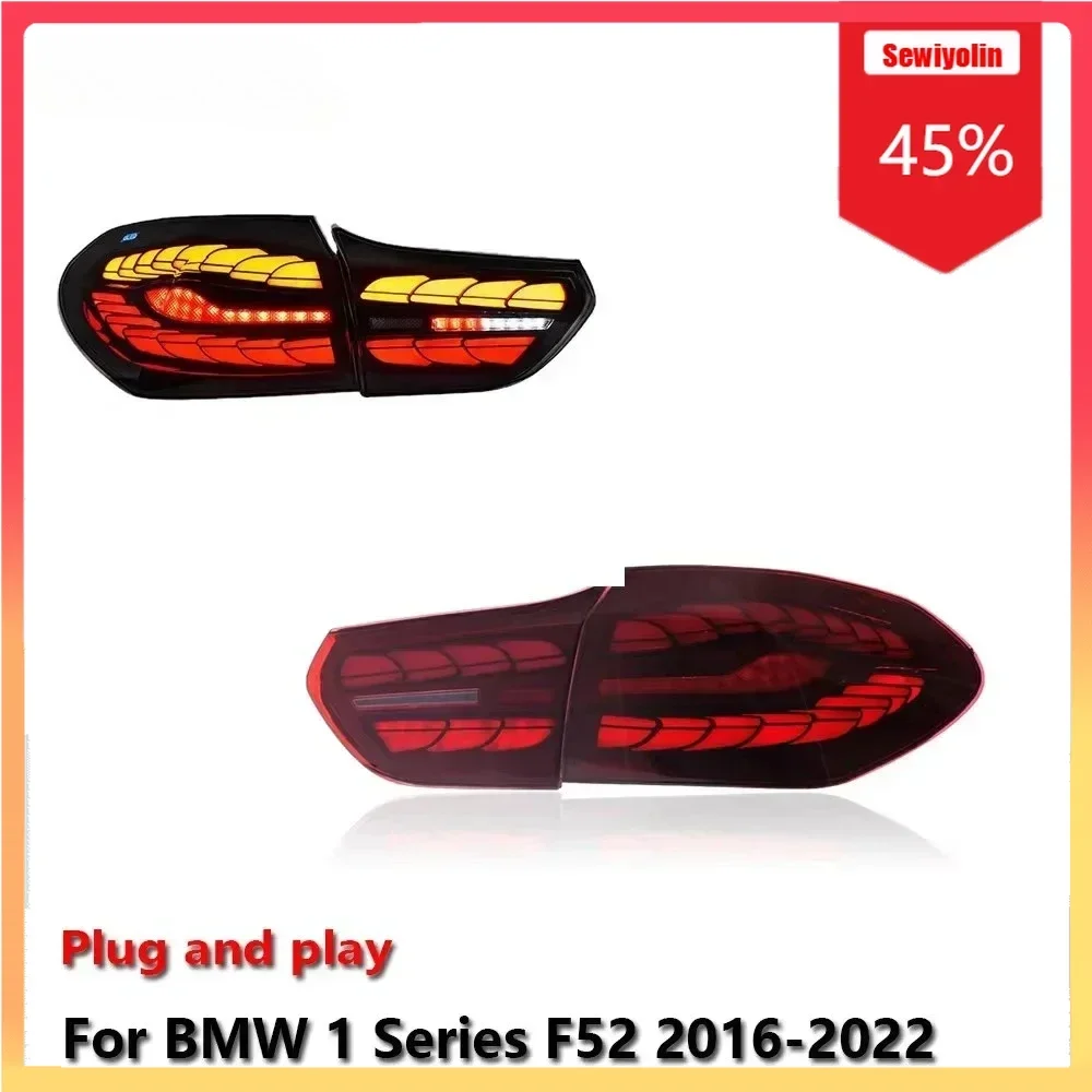 

Автомобильные аксессуары, светодиодные фонари, задний фонарь для BMW F52 2016-2022, DRL, противотуманные задние фонари для прицепа, указатель поворота, Voiture Plug And P