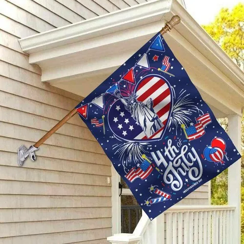 Happy 4th Of July Independence Day Statue Of Liberty American Graden Flag XXH LLP LLX uui