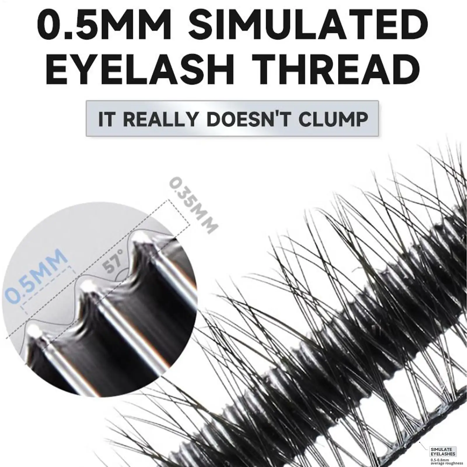 金属ワンド付きマスカラ 防水メタルマスカラ 長持ちするアイラッシュカーラー 軽量でボリュームのある素晴らしいまつげのためのメイクアップ