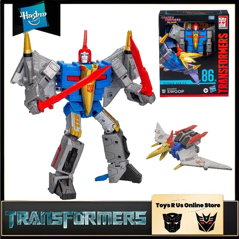 

In Stock Hasbro Transformers Classic Toys Leader SS86 Swoop Deformation Robot Anime Action Figure Model Collect Hobbies Toys