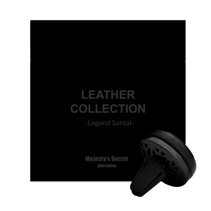 

Luxury leather Car Air Freshener Vent Clip Fragrance Tablets Subtle Aroma of Car Air Conditioning Outlet, Stylish Car Aromathe