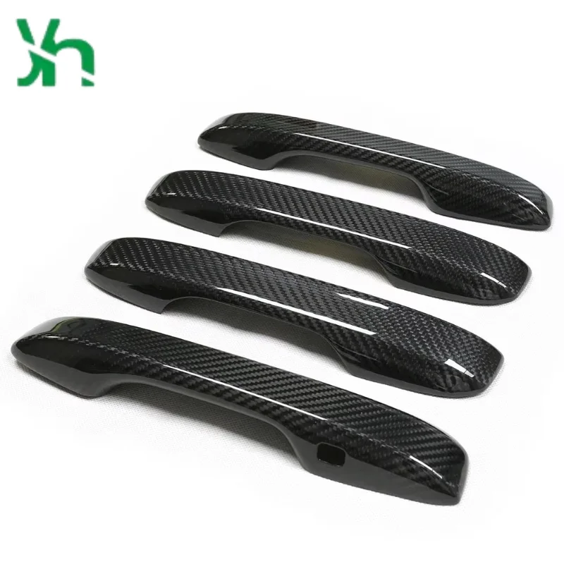 مقبض باب بنمط الكربون الجاف مقبض ديكور مقبض باب مزخرف لهاندا سيفيك 11 2022 + ديكور خارجي #2