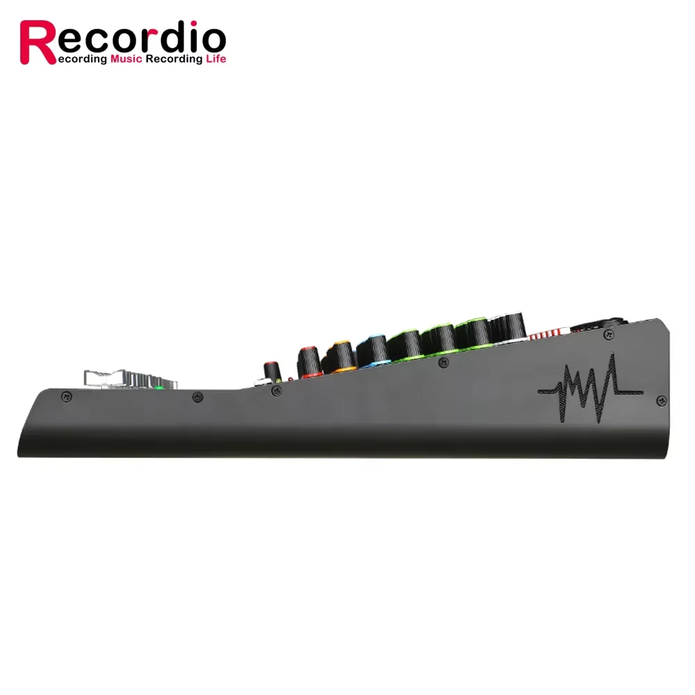 GAX-GL16 16-Kanal-Mixer, USB-Bühne, Karaoke, Konferenz, Hochzeit, Effektprozessor, Mischpult mit 48 V Phantomspeisung für DJ