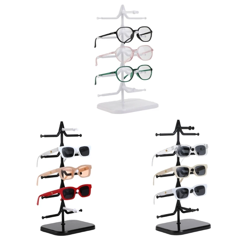 Rotating Sunglasses Eyeglass Display Rack Convenient Eyeglasses Holder HXBA