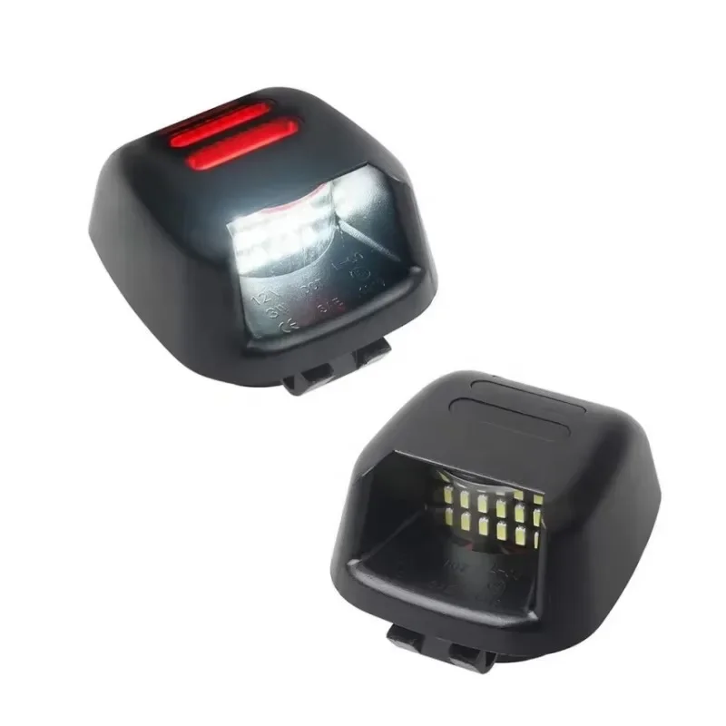 2 SZT. LED-owych lamp oświetlenia tablicy rejestracyjnej z Canbus, bez błędu, pasujące do Suzuki Equator 2009 2020 2021 2012, akcesoria samochodowe
