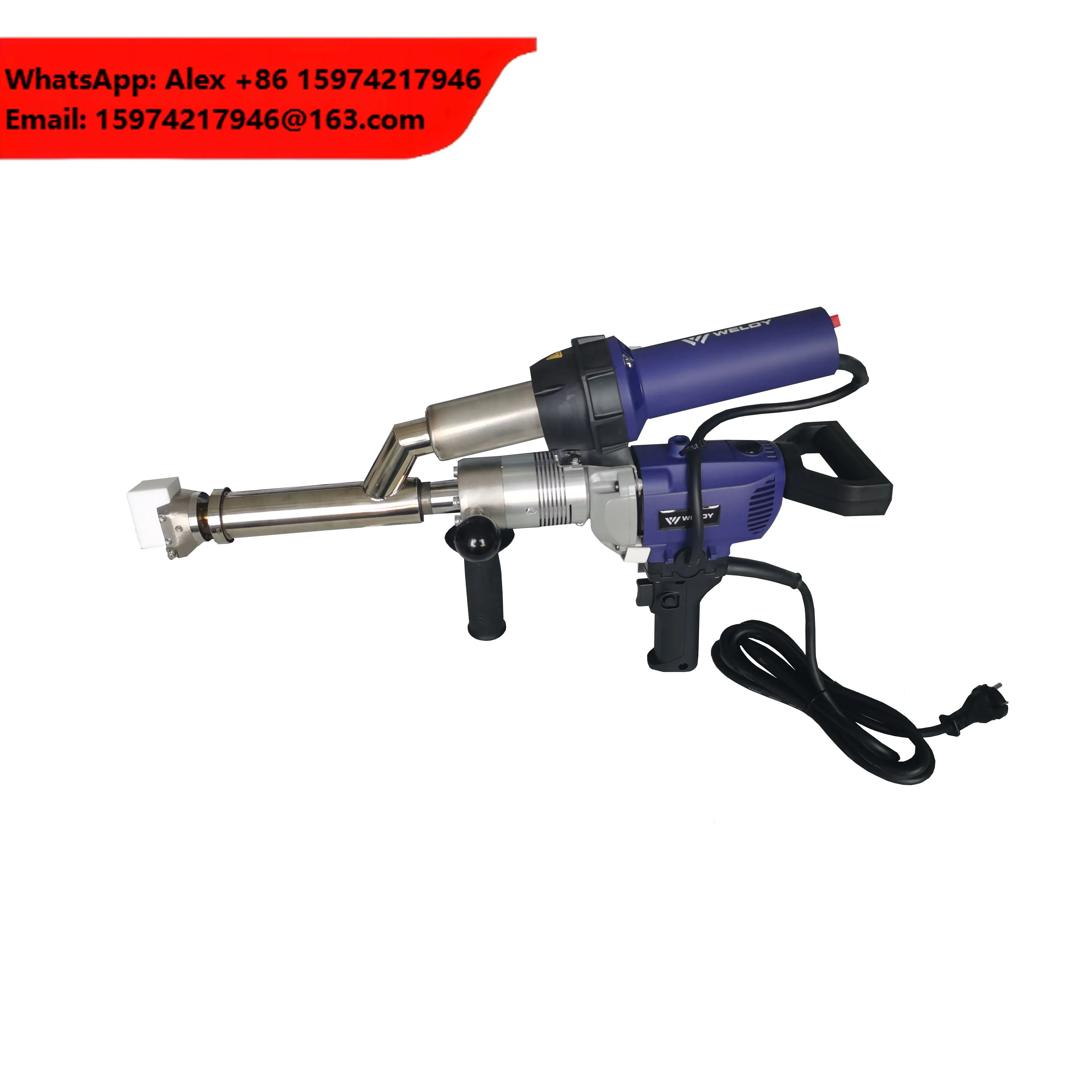 Hot Selling Plastic Geomembrane Hand-held Extrusion Welding Gun Weldy Booster EX3 Extrusion Welding Machine Extruder Gun