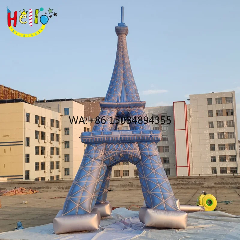 

Famous Inflatable France Eiffel Tower Inflatable Led Light Tower for Decoration