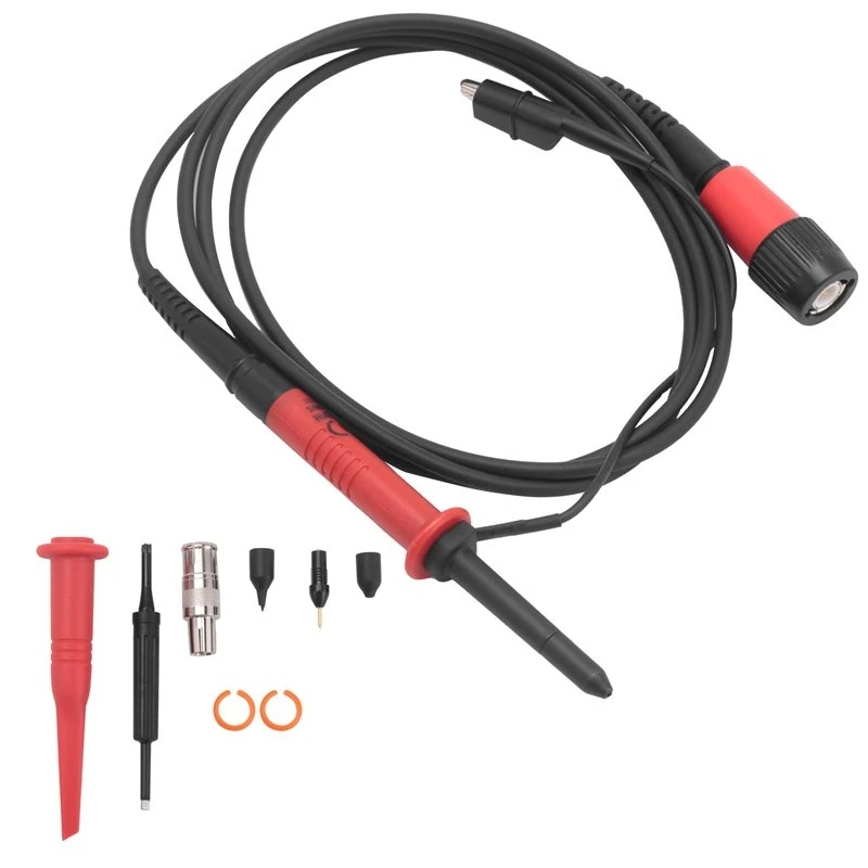 ABKL-High Voltage Probes 250Mhz 1500V Passive HP9258 Oscilloscope Probe With 100X Attenuation Ratio BNC Connector