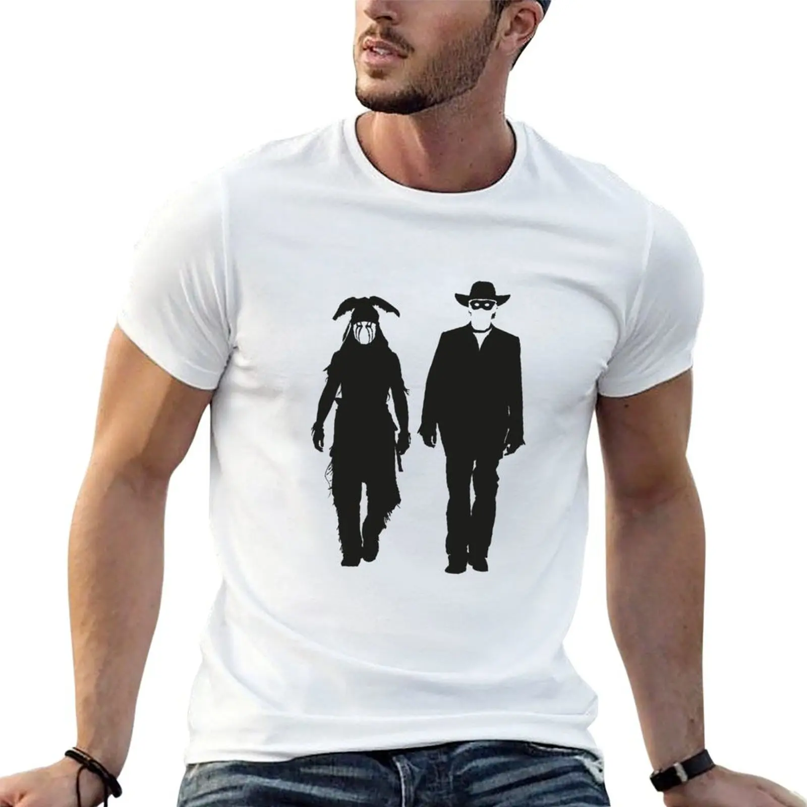 

Lone Ranger T-Shirt t shirt man designer cotton t shirts man 100% T-Shirt