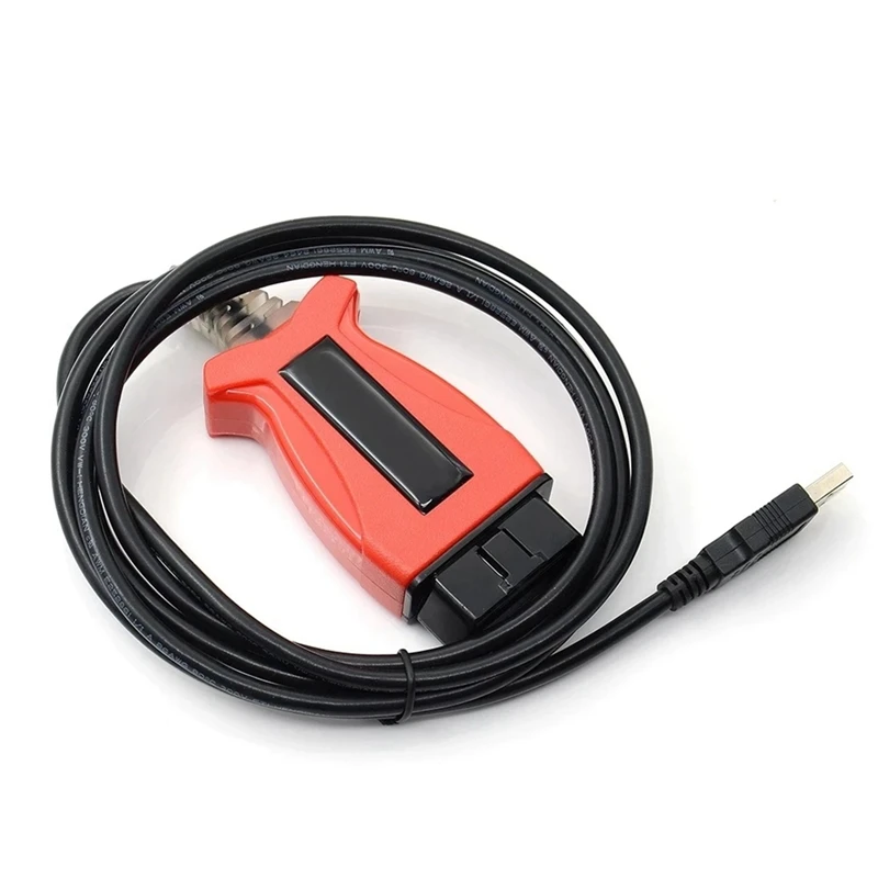 For JLR Pro Volvo 2014D Toyota TIS Techstream JLR 3 In 1 OBD2 Scanner Cable Adapters Durable