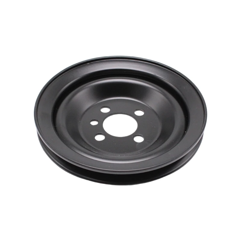 D5BE Crankshaft Pulley Service Part, Steel Engine Belt Pulley with One-Belt-Channel Design for Vehicle Engine Repair and